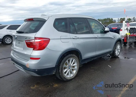 2017 BMW X3 xDrive28I z USA, uszkodzony, nr VIN 5UXWX9C56H0T15932